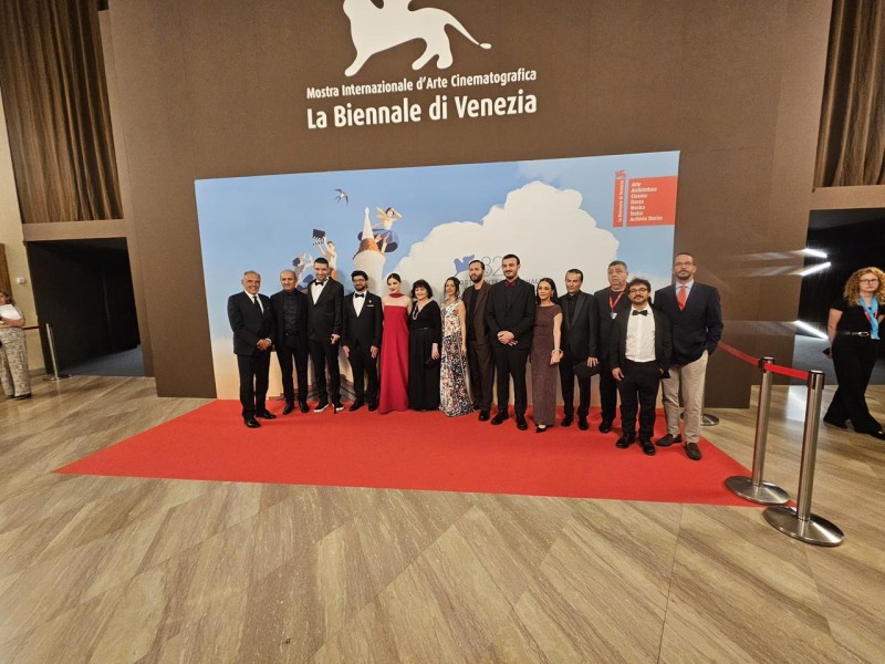 Venesiya festivalında Azərbaycan kinosunun möhtəşəm təqdimatı baş tutub - FOTO